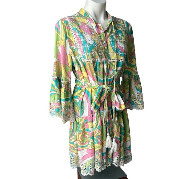 BY ADIVA Miss June Short Bohemian Querida Dress, One Size - Picture 6 of 16